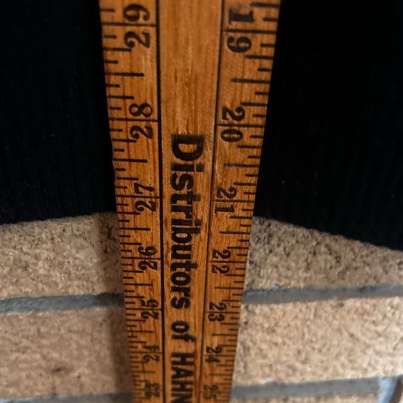 Caslon 100% Cashmere Black Sweater Crewneck Long Sleeve Women’s Size Medium - Picture 6 of 7